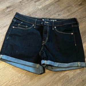 Dark wash Jeans short mid rise
